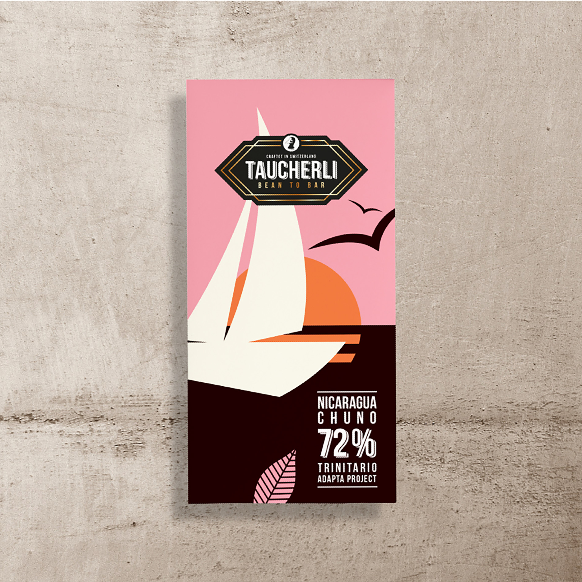 Taucherli Bean to Bar Nicaragua 72%, 80g