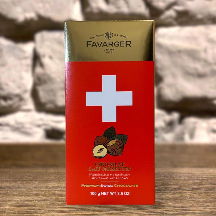 Favarger Schokolade Milch/Nuss, 100g