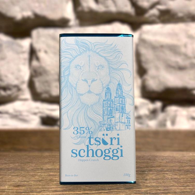 Taucherli Tsüri Schoggi - Hüppen Crunch, 100g