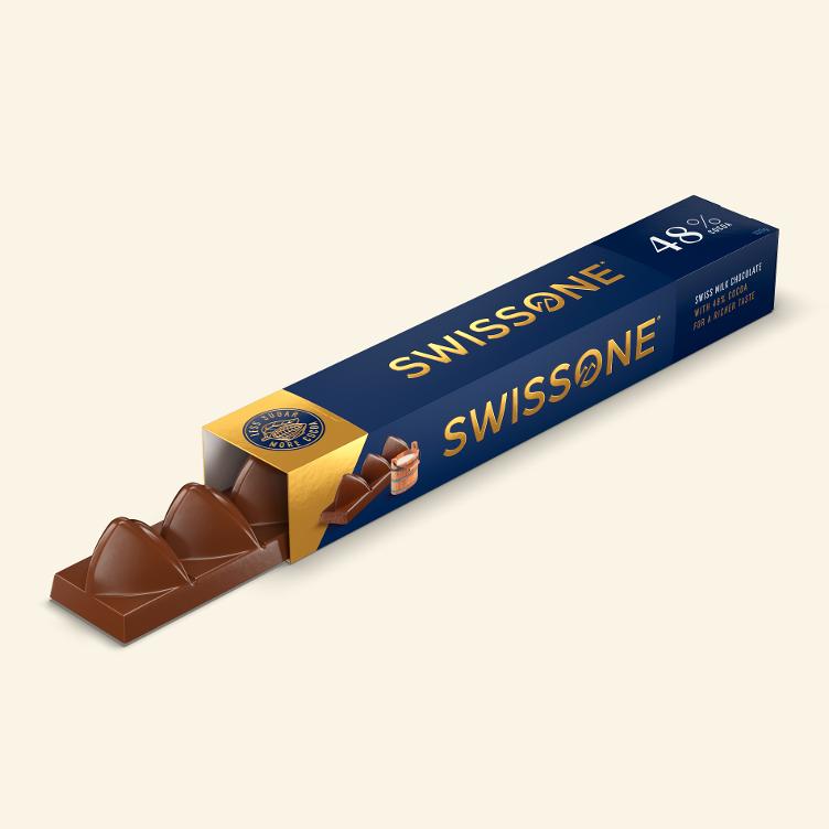 Swissone Milk Chocolate 48%, 100g - 0