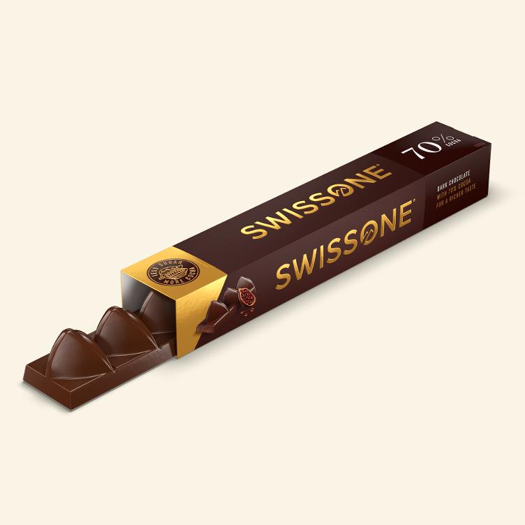 Swissone Dark Chocolate 70%, 100g - 0