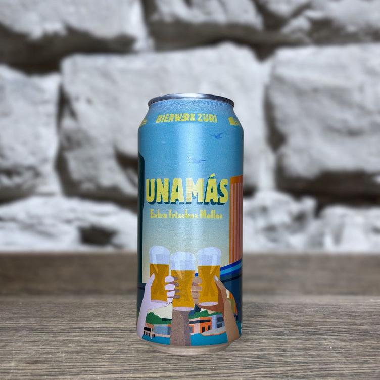Bierwerk Unamás Helles 5% Dose, 44cl