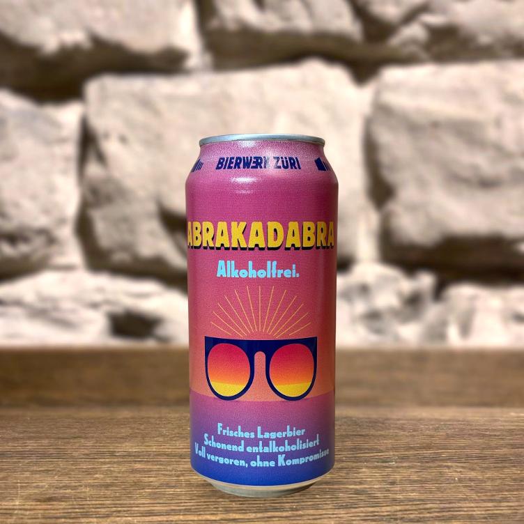 Bierwerk Abrakadabra Lager alkoholfrei Dose, 44cl