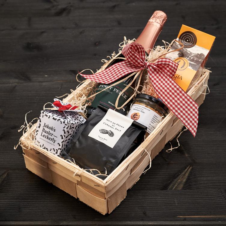 Geschenkkorb als Firmengeschenk