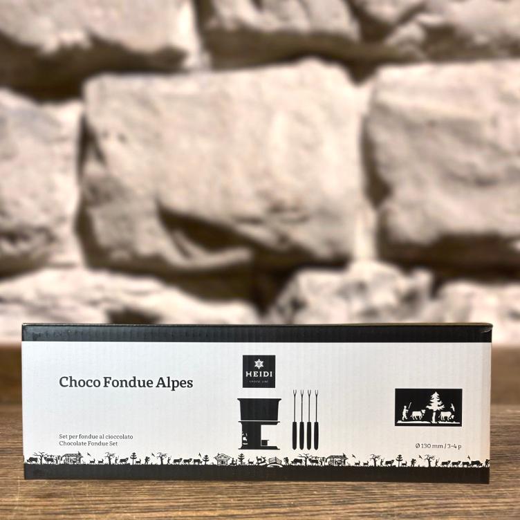 Choco Fondue Alpes Set für Schokoladen-Fondue - 0