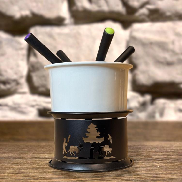 Choco Fondue Alpes Set für Schokoladen-Fondue