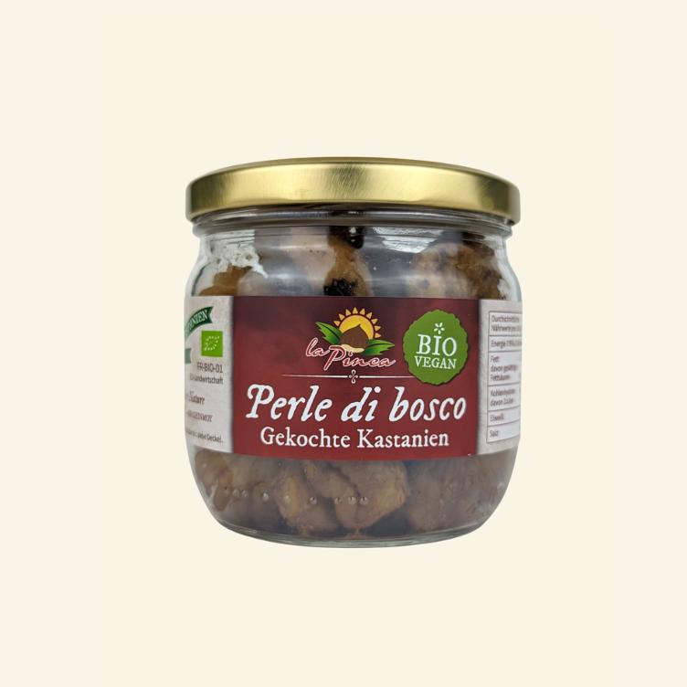 Perle di bosco Gekochte Kastanien, 210g