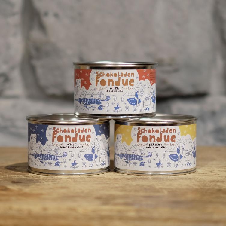 Taucherli Schokoladen Fondue Schwarz, 250g