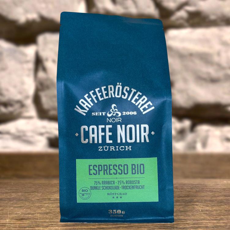 Noir Espresso Bio Bohnen, 350g