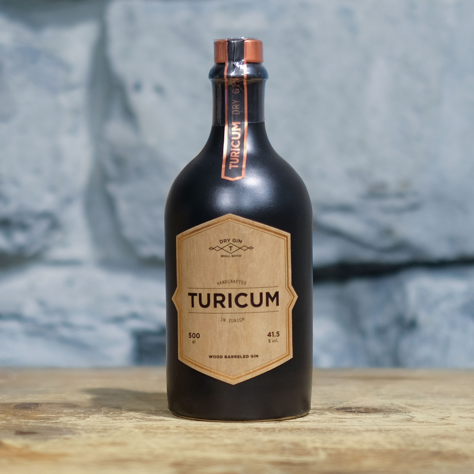 Turicum Wood Barreled Gin, 50cl
