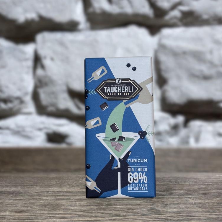 Gin Choco 69% Turicum Schokolade, 80g