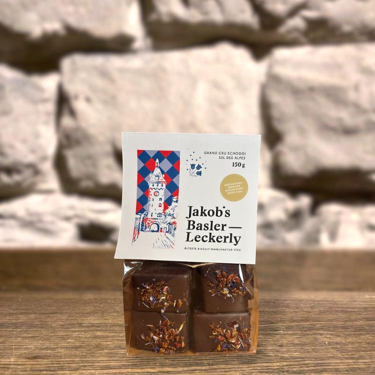 Leckerly mit Grand Cru Schoggi und Fleurs des Alpes, 150g