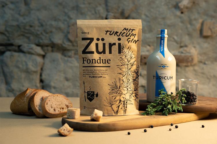 Züri Fondue Turicum Gin, 600g