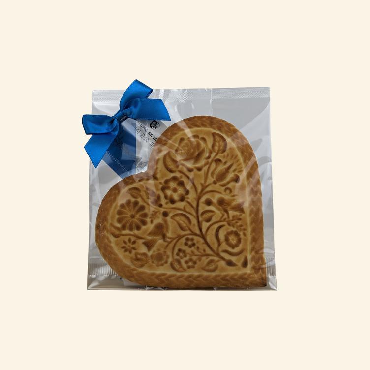 Tirggel Herz mittel 14x14cm, 63g