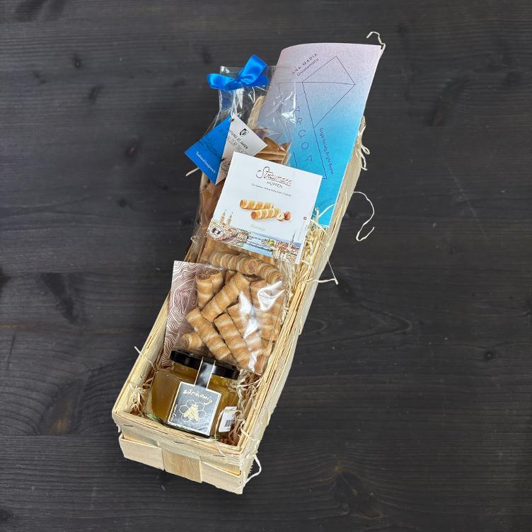 Allerlei aus Zürich Geschenkkorb klein