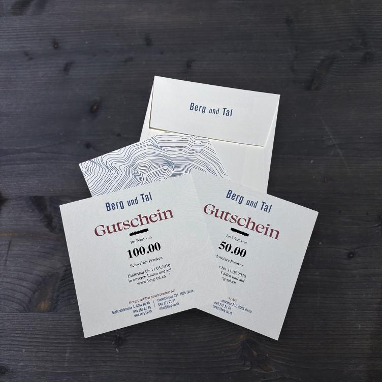 Berg und Tal Print@Home Gutschein 50 - 0