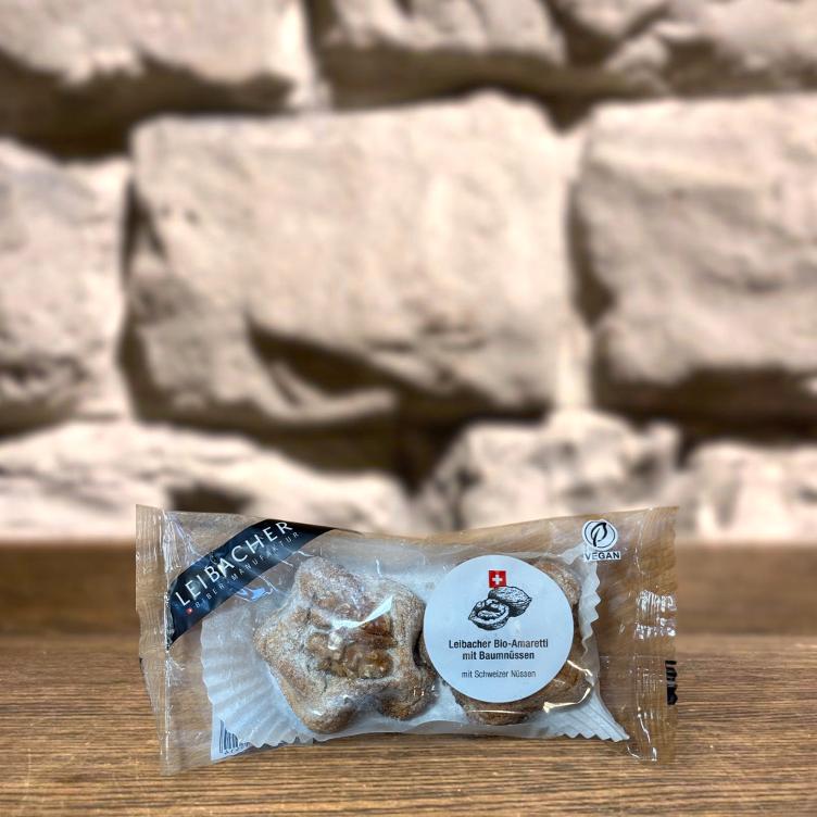 Bio-Amaretti mit Baumnüssen Duo, 2x32g