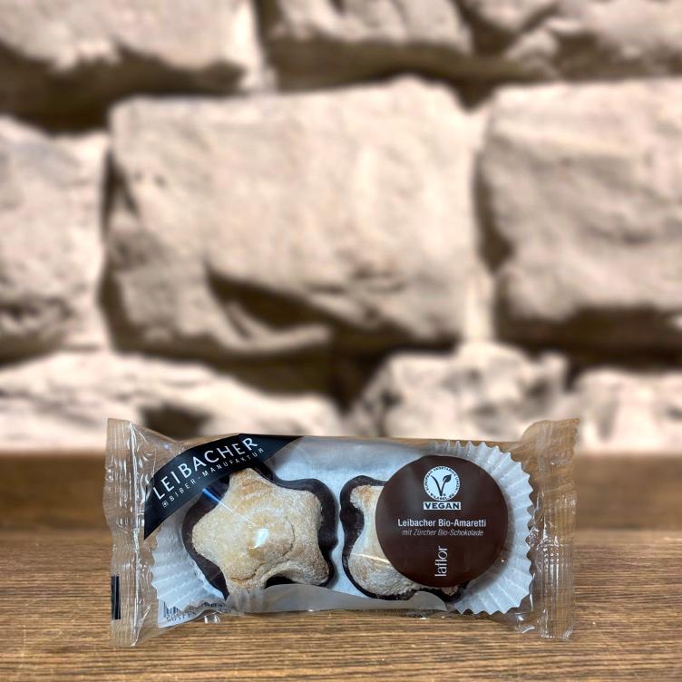 Bio-Amaretti mit Schokolade Duo, 2x32g