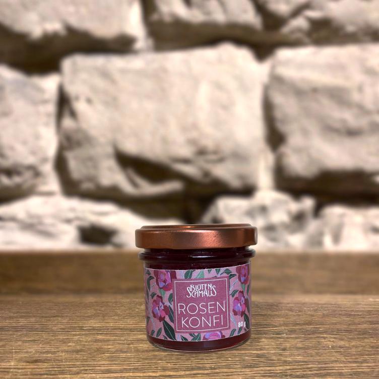 Blütenschmaus Rosenkonfi, 80g