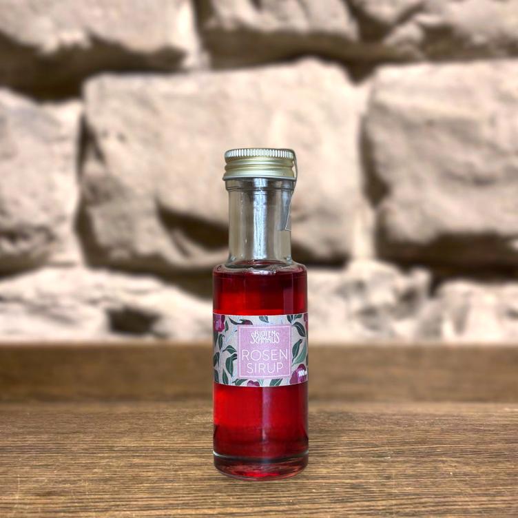 Blütenschmaus Rosensirup, 100ml