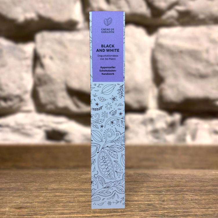 Degustationsbox Black & White, 180g