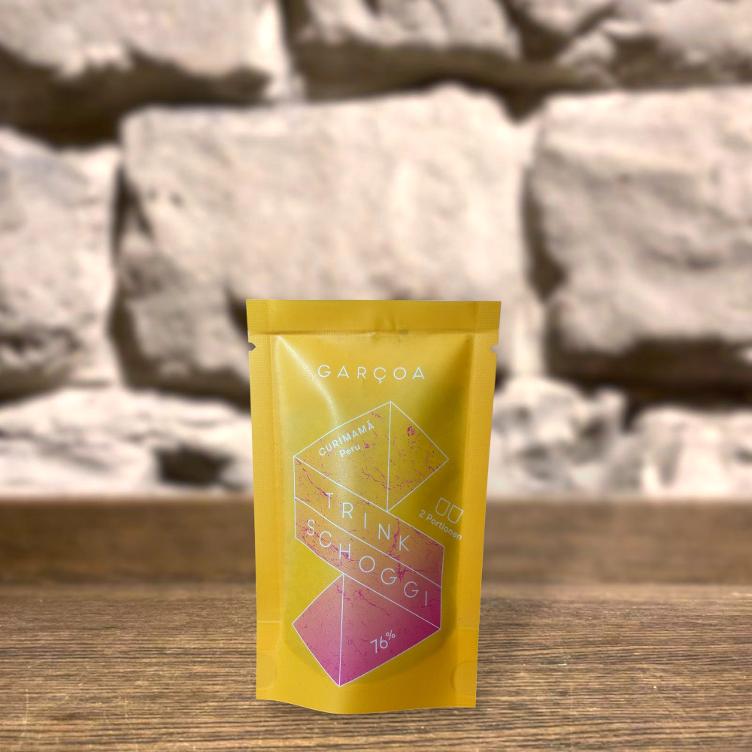 Garçoa Trinkschoggi Curimana 76%, 40g