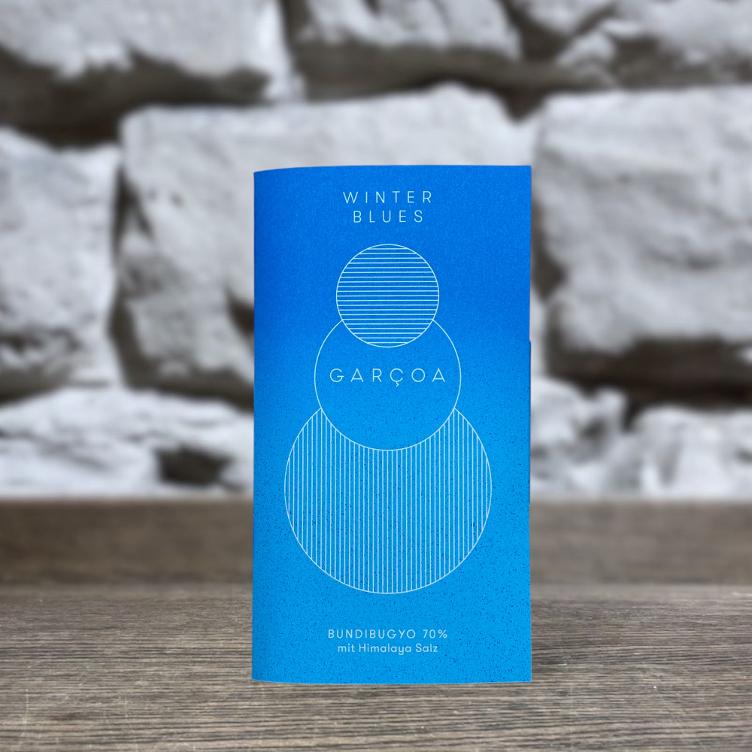 Garçoa Winterblues 70% mit Himalaya Salz, 95g