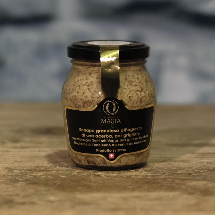 Grobkörniger Senf mit Verjus 200ml