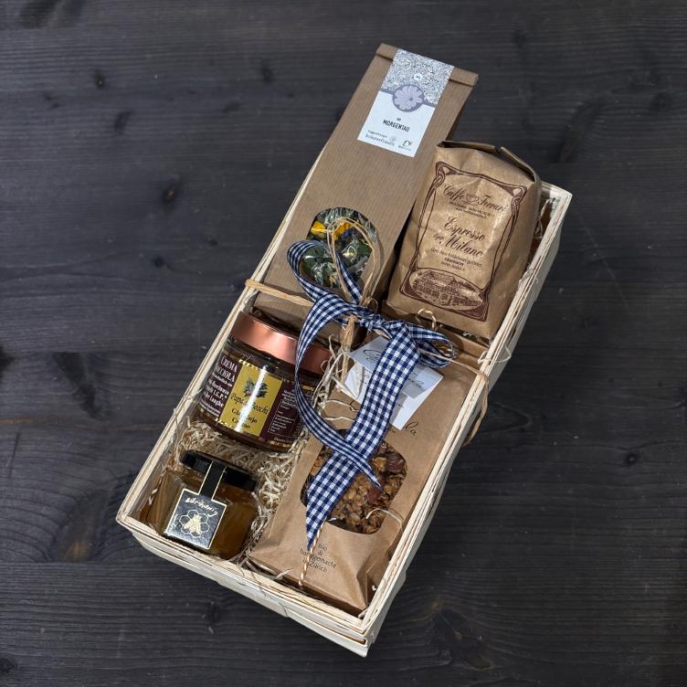 Guten Morgen Geschenkkorb mittel