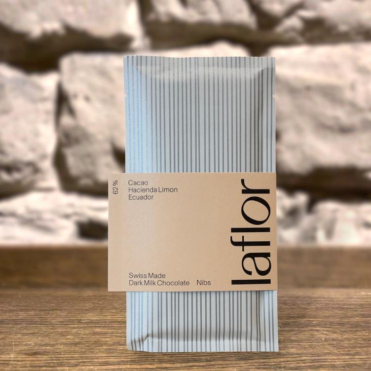 Hacienda Limon Milch und Nibs Ecuador 62%, 70g