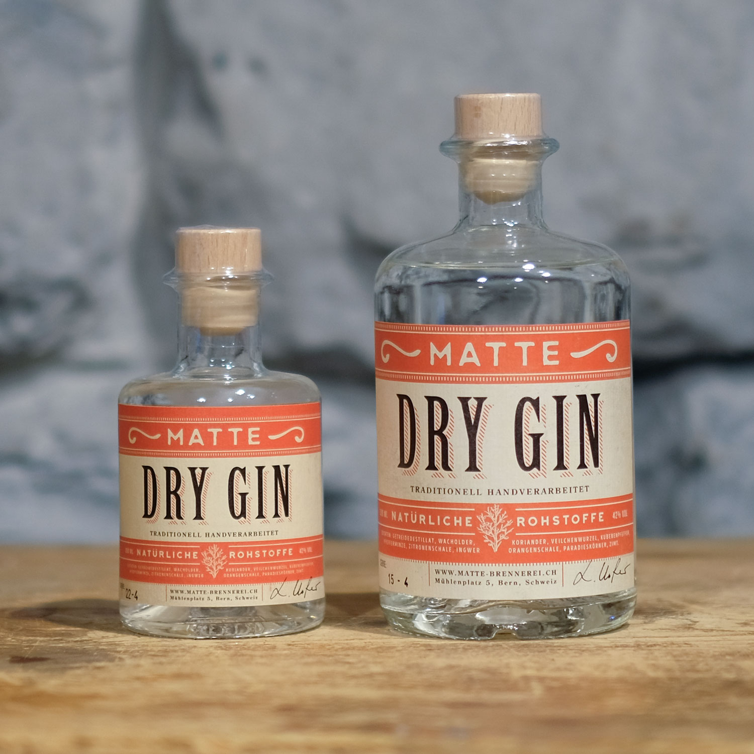 Matte Dry Gin, 20cl