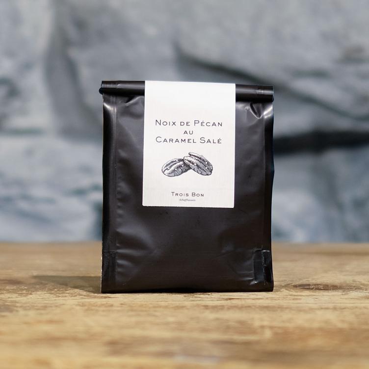 Noix de Pécan au Caramel Salé, 140g - 0