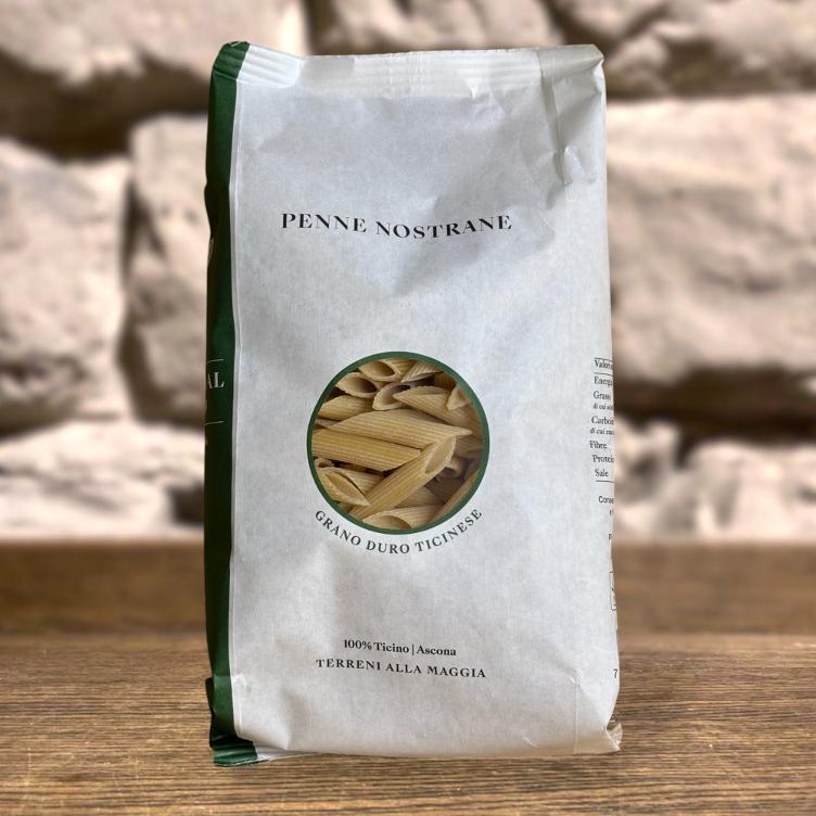 Penne di grano duro ticinese, 500g