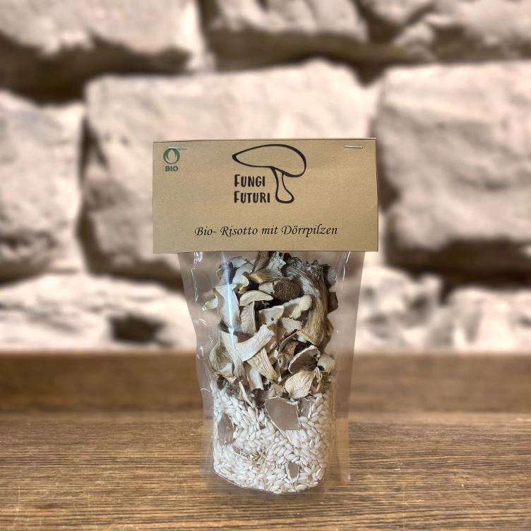 Risotto mit Dörrpilzen (Zucht), 220g