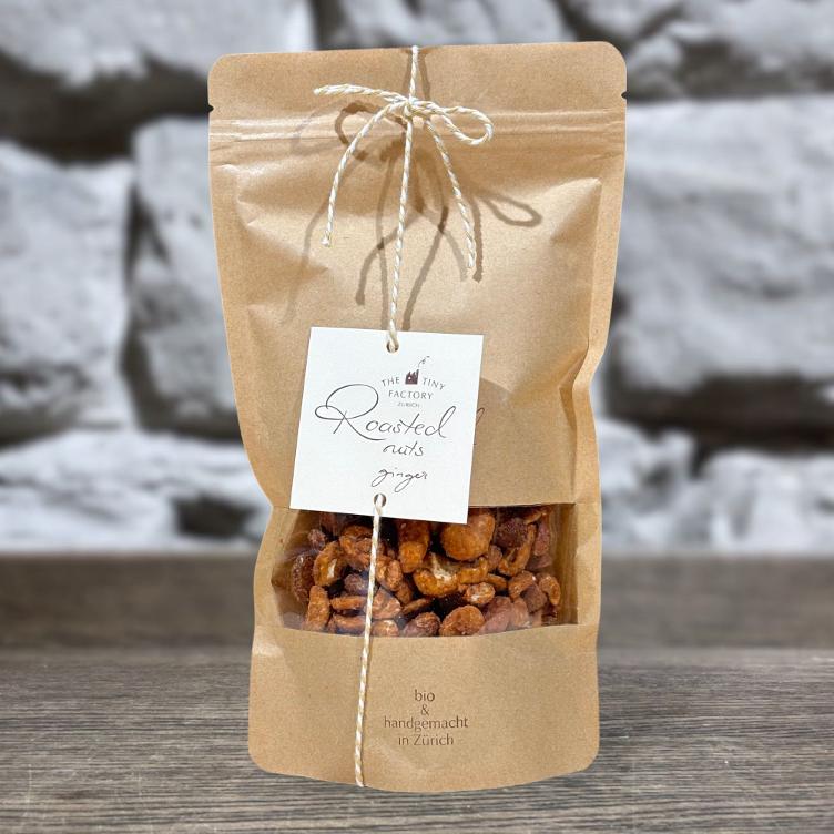 Roasted Nuts Mild Ginger, 150g