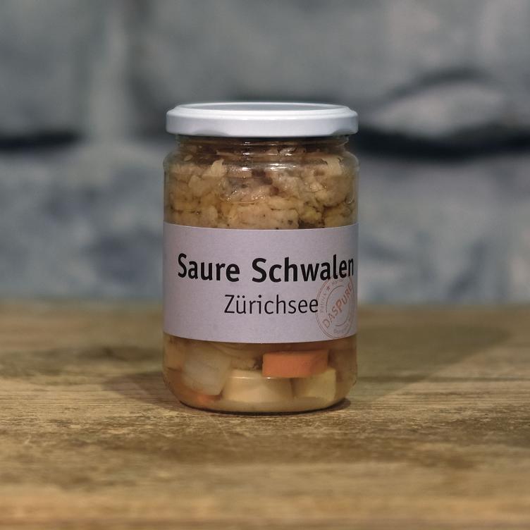 Saure Schwalen im Glas, 140g