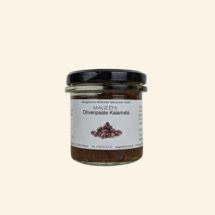 Schwarze Olivenpaste Kalamata, 130g