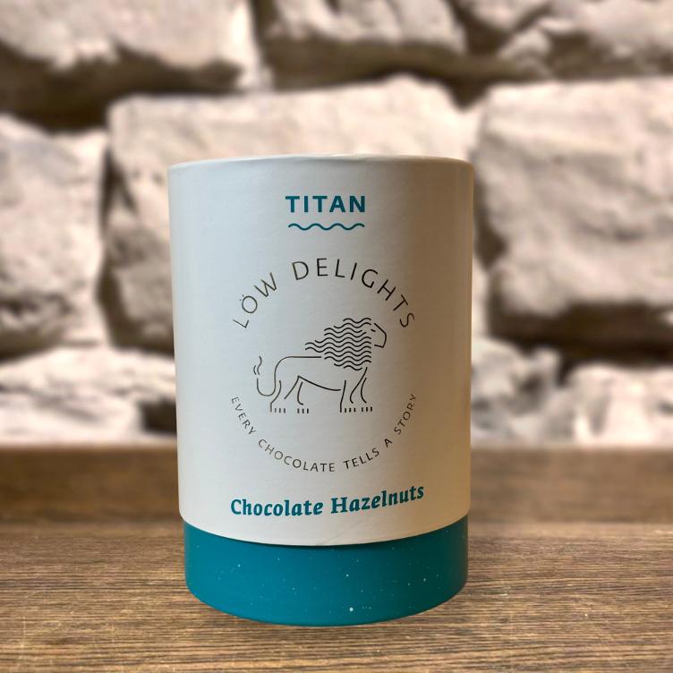 Titan Chocolierte Haselnüsse, 120g