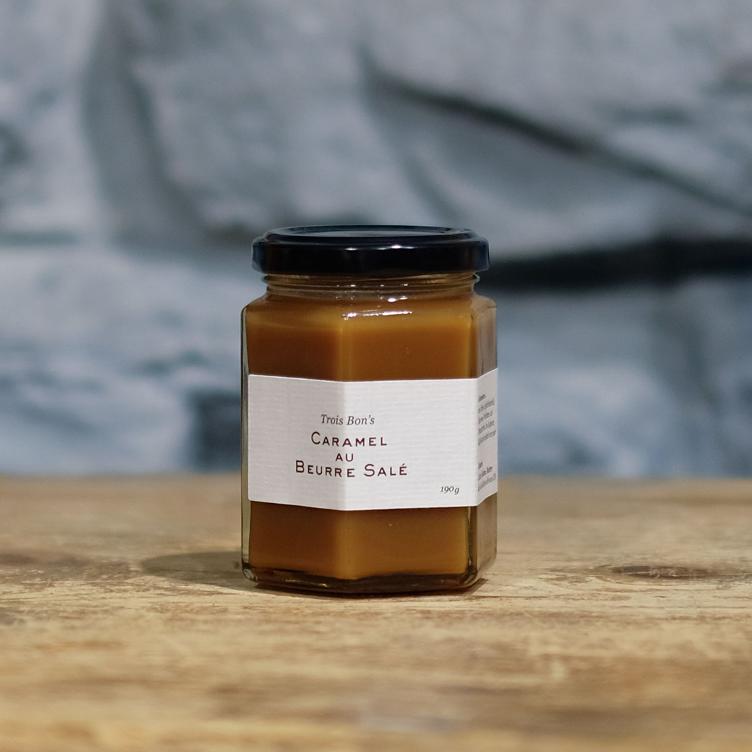 Trois Bon Caramel au beurre salé, 190g - 0