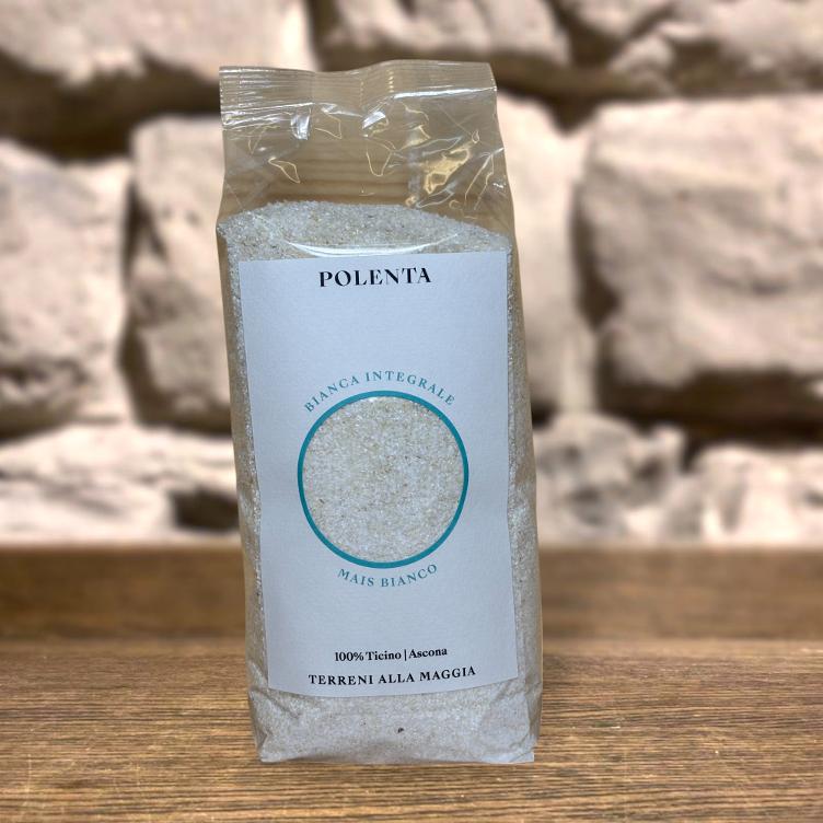 Vollkorn-Polenta - bianca weiss, 500g