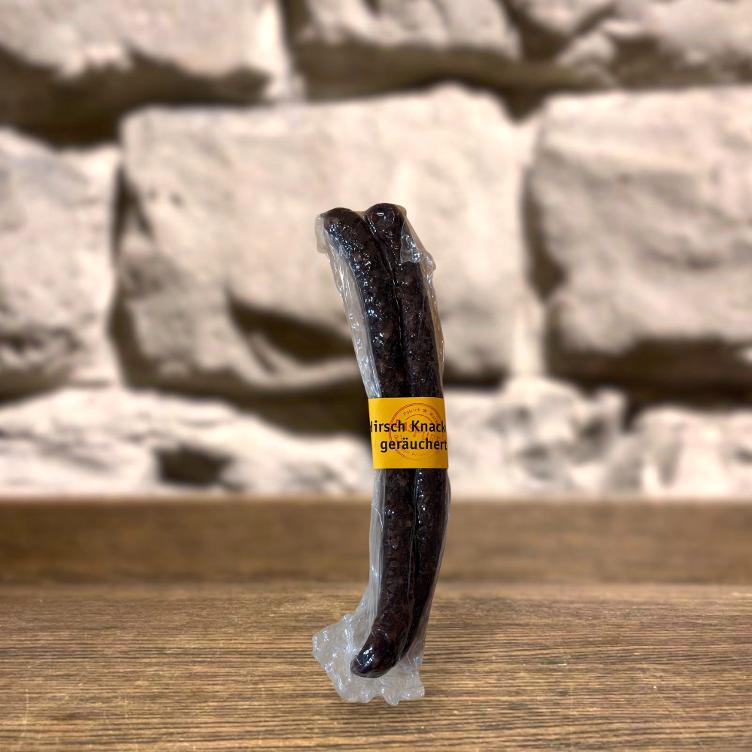 Wurst Hirsch-Knackerli,ca. 80g